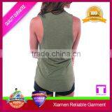 Wholesale Running Singlet/ Loose Bamboo Tank Tops For Women thumbnail-2
