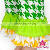 St.Patricks Day Baby Clothes Clothing Long Sleeve Ruffle With Icing Pants Toddlers Girls Boutique Outfits thumbnail-5
