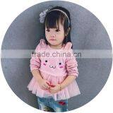 S17733A Autumn Baby Girls Dress Cotton Long Sleeve Dresses thumbnail-4