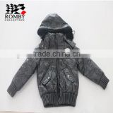 Fashion korean winter kid jacket