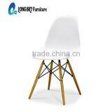 2016 Low Price Modern Dining Room Plastic Chair With Low Back , Fancy Wholesale White Beach LS-4001 thumbnail-1