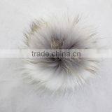 Myfur Fashion Style Raccoon Fur Ball Wholesale High Quality Fur Poms For Beanie Hat thumbnail-1