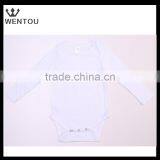 Wholesale Monogrammed Solid Color Baby Onesie thumbnail-3