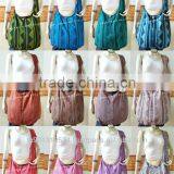 Thai Large Cotton Shoulder Hippie Boho Hobo Sling Crossbody Yaam thumbnail-1