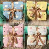 Bedclothes Knit Printed Carpet Blanket Factory China Throw on Sofa Plane Rag Beach Sleep Sack Muslin Cocoon Swaddle Blanket thumbnail-6