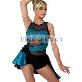 New Arrival Tap and Jazz Costumes- Half Satin Skirt -women Adult Jazz Dance Wear thumbnail-1