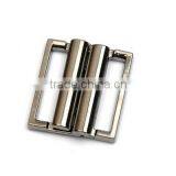 19.5mm Metal Alloy Down Coat Belt Buckle Waist Cummerbund Elastic Strap Buckle Nickle,black,gold BK-090 thumbnail-4