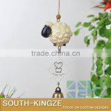 Sheep, Cat, Japanese Anime Character Resin Cute Cartoon Bell Wind Chime thumbnail-6