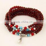 2017 Hot Sell Wholesale Fashion Jewelry Imitation of Garnet Bracelet thumbnail-4