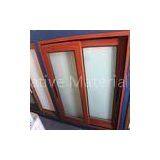 Security fly screen european style aluminum sliding window for office building