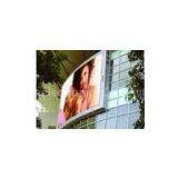 P12 Curved Outdoor Advertising LED Display Electronic Signs , CE ROHS