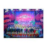 Die - Cast Aluminum Cabinet HD P6.4 Indoor Full Color Video Stage Background Led Screen