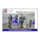 High Security Swing barrier gate Robot Optical Turnstiles with Single pole