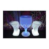 RGBW Glowing PE Led Bar Furniture Outside Light Club Table Stool thumbnail-1