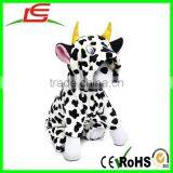 Dairy Cow Clothes Costume Milk Cow Coat Pet Dog Winter Warm Clothes thumbnail-3