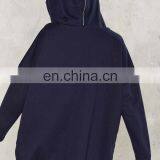 Ladies Oversized Silhouette Classic Pocket Slit Sweatshirt thumbnail-3