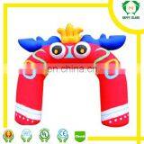 HI Good and Giant Inflatable Arch With Cartoon Image thumbnail-3