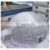 Transparent inflatable igloo tent,igloo inflatable clear tent