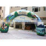 New Style Inflatable Full Digital Printing Arch Door or Gantry for Event With Banner Customized Size Colour Artwork thumbnail-2