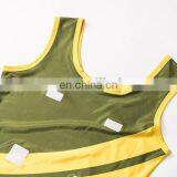 Custom Polyester Netball Dresses ,sublimation Printed Yellow Netball Dress thumbnail-4