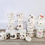 Customs Printable White Funny Faces Mugs thumbnail-3