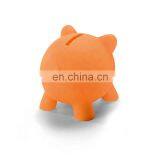 Piggy Shaped Plastic Pvc Coin Bank and Money Box Coin Can With Bottom Lid thumbnail-3
