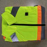 Mens Black Heated Jacket Waterproof 6000mm Electrical Battery Heating Warm Clothes thumbnail-2