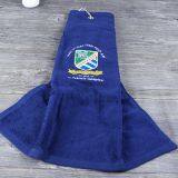 Wholesale Terry Velour Soft Golf Towels Plain Dyed With Clip thumbnail-2