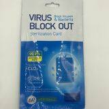 Air Sterilization Anti-Bacteria Gas Disinfection Virus Germs Shut Out Purifier Sterilization Card Anti Virus Card