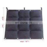 Black Felt Planters Bags Vertical Garden With Waterproof Backing thumbnail-3
