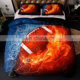 Wholesale Sports Ball 3d Printed Bedding Sheets Microfiber Duvet Cover Bed Sheet Set Bed Linen Pillowcases Bedding+set thumbnail-7