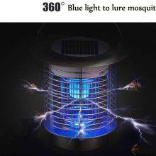 Outdoor Smart Solar Powered UV Light Electric Insects Mosquito Killer Lamp for Home Garden thumbnail-4