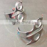 Barber Bracelet - Scissor Style Bracelet Crystal Decorated thumbnail-1