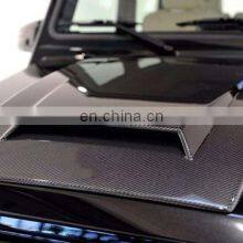 W463 B-style Hood Fit for MB G-CLASS W463 G500 G550 G55 G63 to B-style W463 Carbon Fiber Hood Scoop thumbnail-5