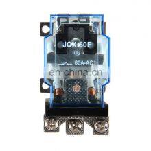JQX-60F Высокомощный реле 12В 24В для бампер-автомобиля, ток 220В, 1Z 60А, AC 220В, реле с электрической катушкой