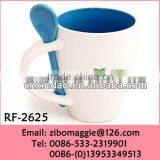 Belly Shape Hot Sale Wholesale Oversized Coffee Mug Spoon for Porcelain Drinking Set thumbnail-1
