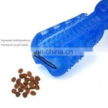 Toothbrush With Suction Cup Dog Chew Toy Dental Care and Grind Teeth Toy for Pets High Quality Toy Clean Teeth