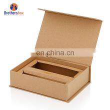 Handmade Whosale Custom Design Luxury Beautiful Cardboard Packaging Boxes Handmade Folding Kraft Paper Gift Box thumbnail-5