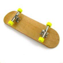 DIY Mini Wooden Skateboard 5layers Maple With Ball Bearings Children Adults Toy Sports Game Finger Skate Boards