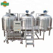 TIANTAI Commerical 800L 3 Vessel Direct Fire Heating Micro Brewery Equipment for Sale thumbnail-5