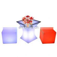 Led Bar Furniture Cocktail Table Cube Chair Bar Led Light Chair Sillas Para Bar Stool Furniture thumbnail-1