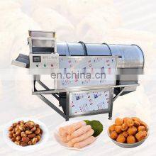 Flavorful Popping Boba Roller Tumbler Automatic Coated Peanut Drum Type Flavor Seasoning Frying Food Coating Machine thumbnail-1
