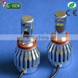 High Lumens Car Led Headlight , All-in-one 8000lm Creechip H8/h11 Led Auto Headlight