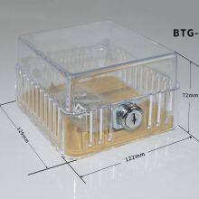 Transparent plastic thermostat guard BTG-EK