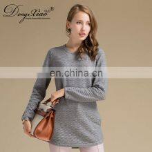ODM OEM Knit New Zealand Sheep's Merino Wool Sweater for Woman thumbnail-3