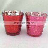 Different Colors Tea Light Candle Votives Mercury Glass