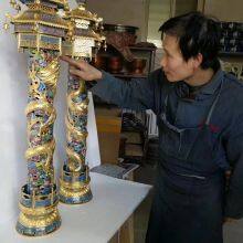 Cloisonn Factory Cloisonn Manufacturer Cloisonn Processing Cloisonn Crafts Cloisonn Manufacturer Wholesale Custom Cloisonn Copper Body Cloisonn Enamel Crafts Incense Burner, Elephant Spot thumbnail-2