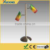 Painted Glass Desk Lamp thumbnail-1