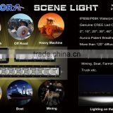 New Design 2''/10''/20''/30''40''/50'' Available 120 Degree Diffusion Beam Scene Led Working Light Bars