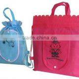 2012 Cheap promotional nylon drawstring bag